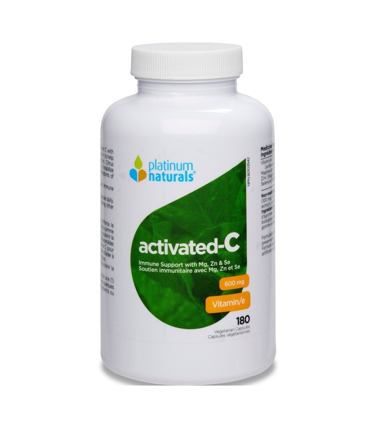 Activated-C 600 mg 180 Softgels | Safest & Easiest Shopping Vitamins Online | VITASHOP