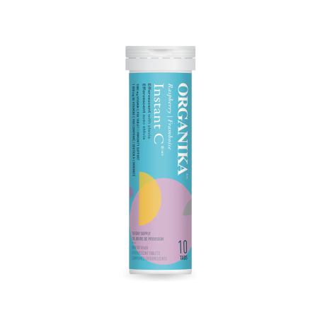Instant C Raspberry W/ Stev 8 Tubes 10 Tablets | Safest & Easiest Shopping Vitamins Online | VITASHOP