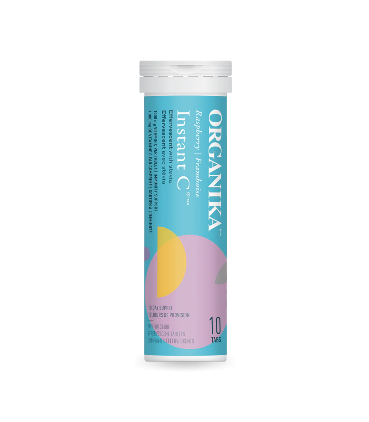 Instant C Raspberry W/ Stev 8 Tubes 10 Tablets | Safest & Easiest Shopping Vitamins Online | VITASHOP