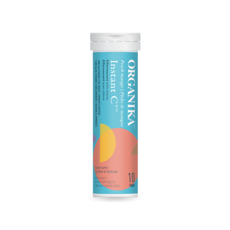 Organika Instant C Peach Mango w/Stev 8 Tubes 10 Tablets | 每天不同折扣, 全网最低价格 | 种类齐全的保健品店铺 VITASHOP, 只有你想不到, 没有你买不到 !