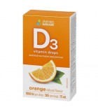 Vitamin D3 Drops 1000 IU, Orange 15 ml | Safest & Easiest Shopping Vitamins Online | VITASHOP