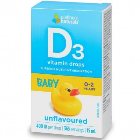 Vitamin D3 Drops for Babies 15 ml | Safest & Easiest Shopping Vitamins Online | VITASHOP