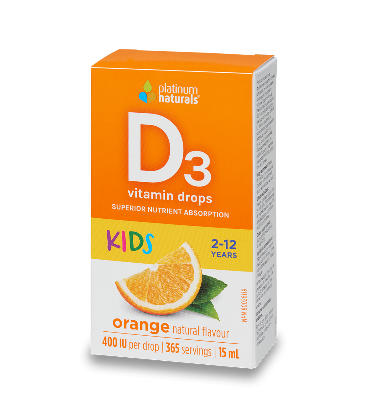 Vitamin D3 Drops for Kids 15 ml | Safest & Easiest Shopping Vitamins Online | VITASHOP