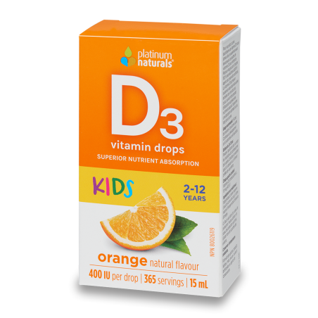 Vitamin D3 Drops for Kids 15 ml | Safest & Easiest Shopping Vitamins Online | VITASHOP