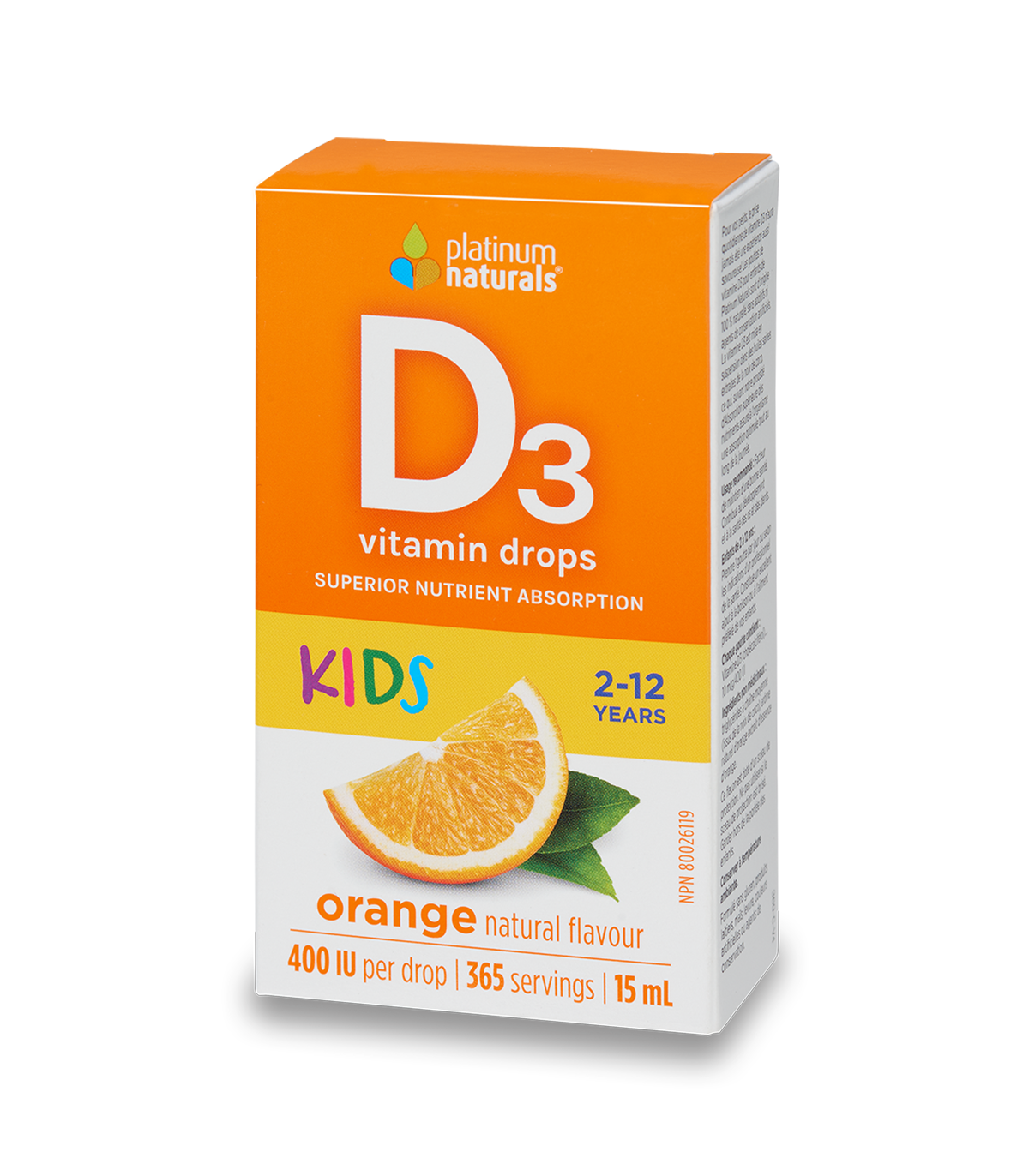 Vitamin D3 Drops for Kids 15 ml | Safest & Easiest Shopping Vitamins Online | VITASHOP