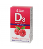 Platinum Naturals Vitamin D3 Drops 2500 IU Extra Strength, Raspberry 15 ml | 每天不同折扣, 全网最低价格 | 种类齐全的保健品店铺 VITASHOP, 只有你想不到, 没有你买不