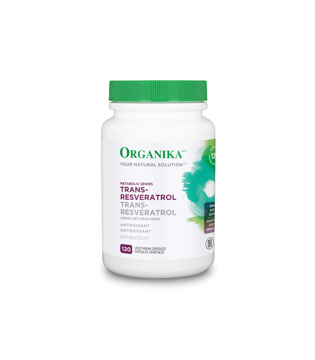Organika Resveratrol (Trans) 120 Vegi Capsules | Unbeatable Prices, Daily Deals | VITASHOP