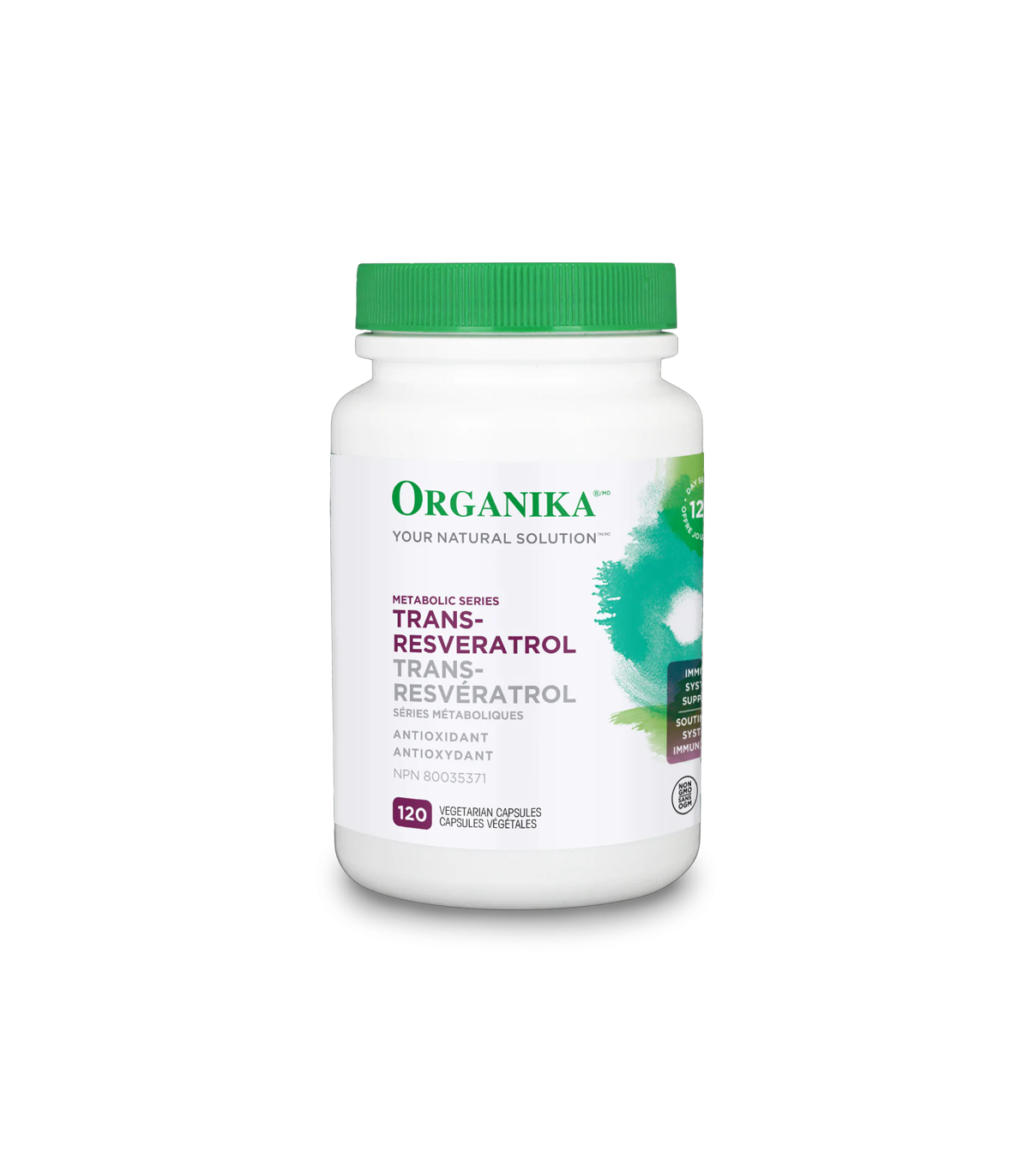 Organika Resveratrol (Trans) 120 Vegi Capsules | Unbeatable Prices, Daily Deals | VITASHOP