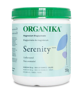 Organika Serenity - Magnesium Bis glycinate Unflavoured 250 g | Unbeatable Prices, Daily Deals | VITASHOP