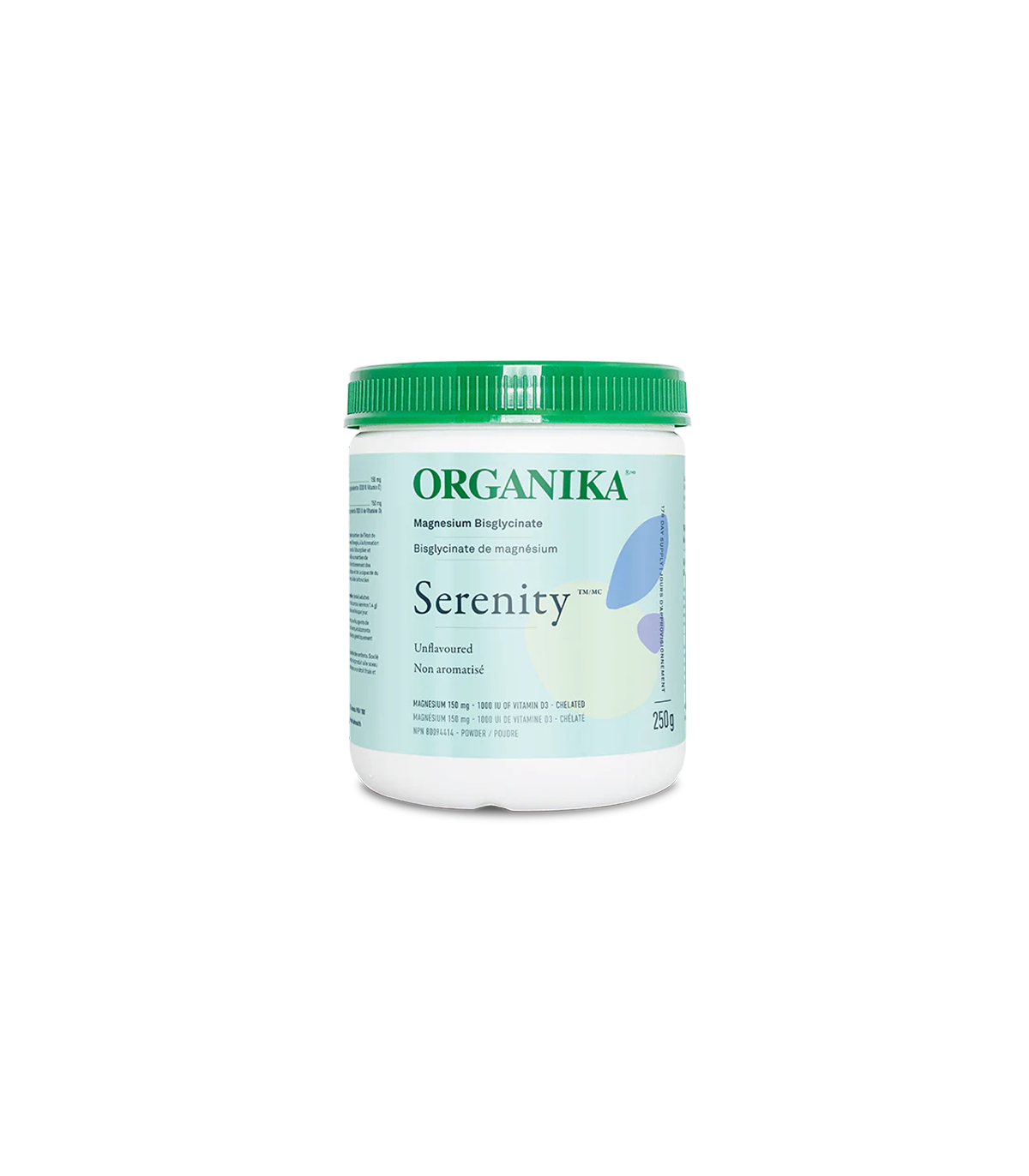 Organika 오가니카 Serenity - 마그네슘 비스 글리시네이트 무맛 250g | 매일 업데이트되는 특가 상품 | VITASHOP