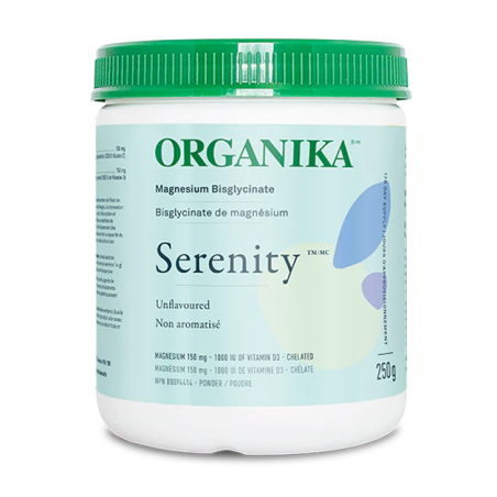 Organika 오가니카 Serenity - 마그네슘 비스 글리시네이트 무맛 250g | 매일 업데이트되는 특가 상품 | VITASHOP