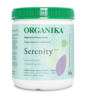 Serenity - Magnesium Bis glycinate - Lavender Mint 250 g | Safest & Easiest Shopping Vitamins Online | VITASHOP