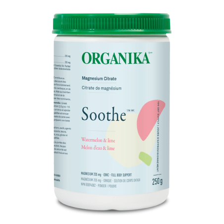 Organika 오가니카 Soothe - 구연산 마그네슘 수박 라임 250g | 매일 업데이트되는 특가 상품 | VITASHOP