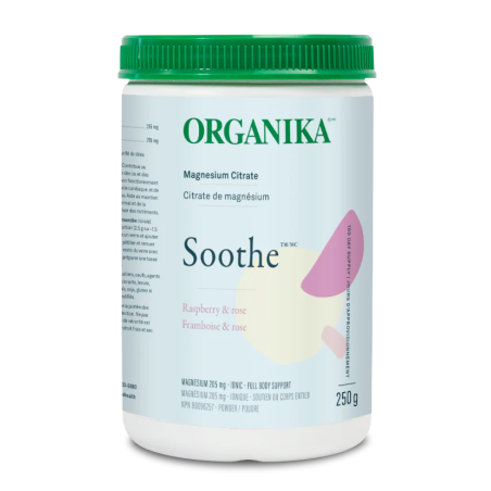 Organika 오가니카 Soothe - 구연산 마그네슘 라즈베리 로즈 250g | 매일 업데이트되는 특가 상품 | VITASHOP