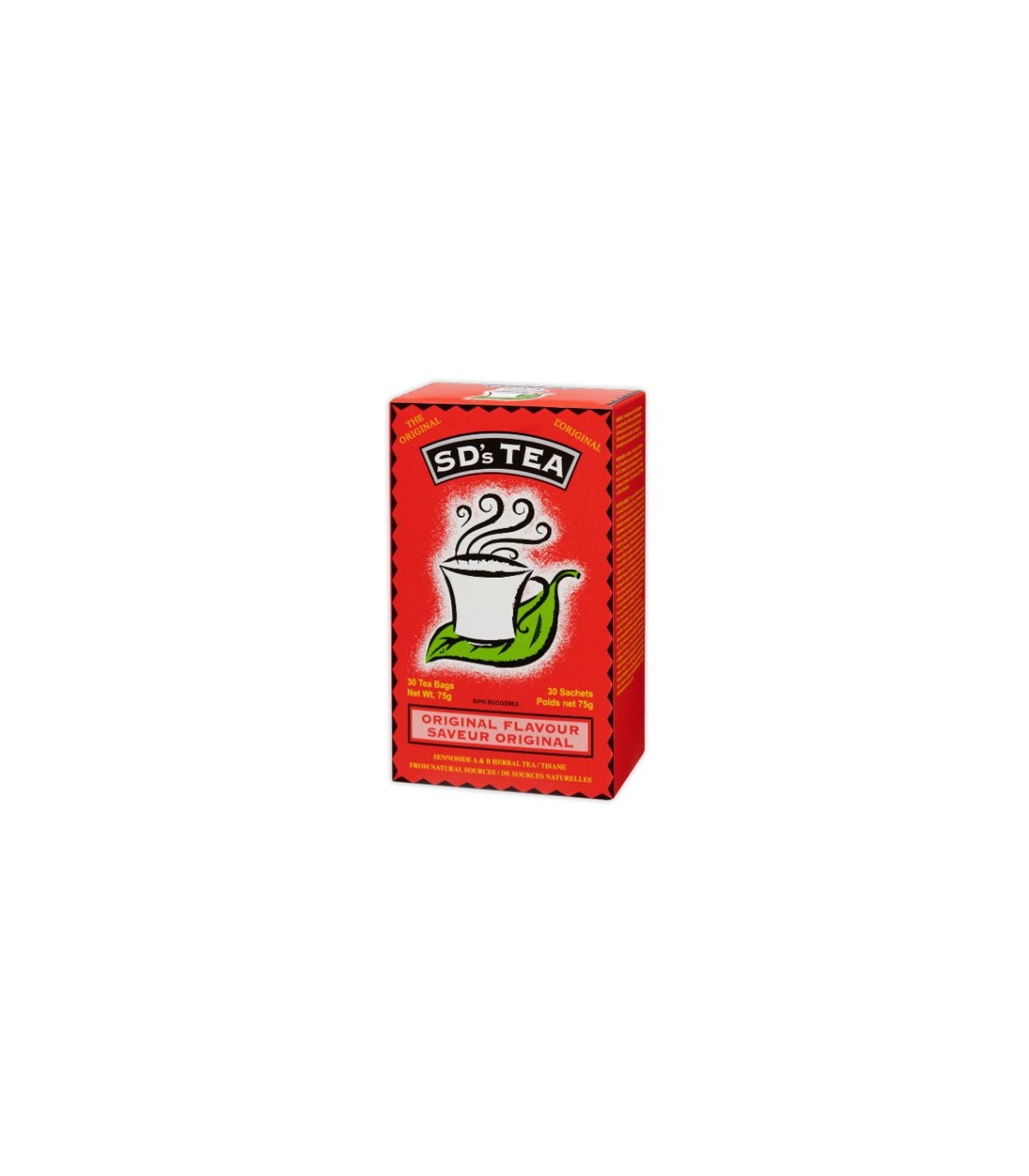 SD's Tea SD's Tea® Original 30 Tea Bags | Unbeatable Prices, Daily Deals | VITASHOP