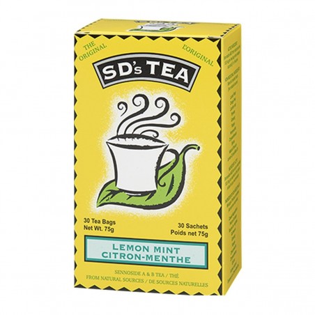 SD's Tea® Lemon 30 Tea Bags | Safest & Easiest Shopping Vitamins Online | VITASHOP