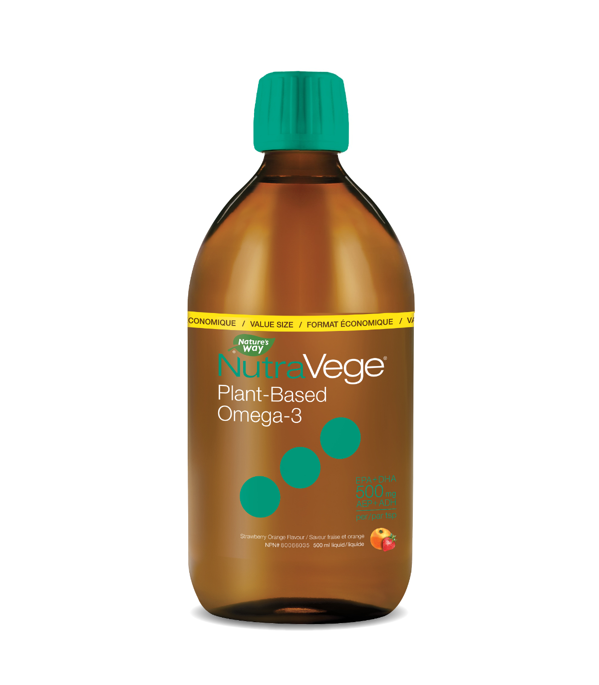 NutraSea NutraVege Strawberry Orange 500 ml | Unbeatable Prices, Daily Deals | VITASHOP