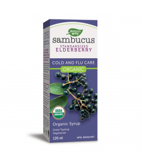 Nature's Way Sambucus Organic Elderberry Syrup 120 ml | Unbeatable Prices, Daily Deals | VITASHOP