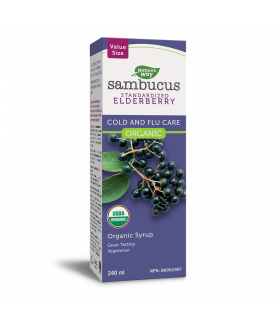 Nature's Way Sambucus Organic Elderberry Syrup 240 ml | Unbeatable Prices, Daily Deals | VITASHOP