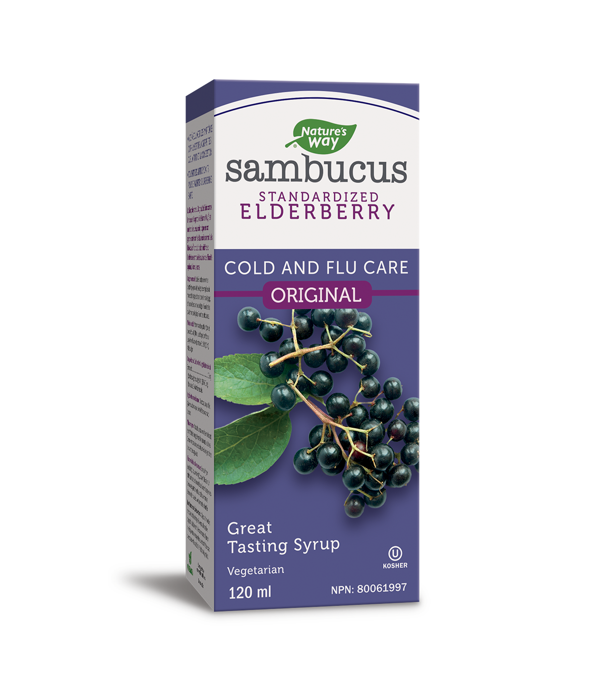Nature's Way 네이처스 웨이 삼부커스 오리지널 엘더베리 시럽 120ml | 매일 업데이트되는 특가 상품 | VITASHOP