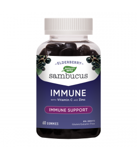 Nature's Way Sambucus Elderberry 60 Gummies | Unbeatable Prices, Daily Deals | VITASHOP