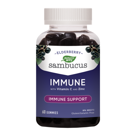Nature's Way Sambucus Elderberry 60 Gummies | Unbeatable Prices, Daily Deals | VITASHOP