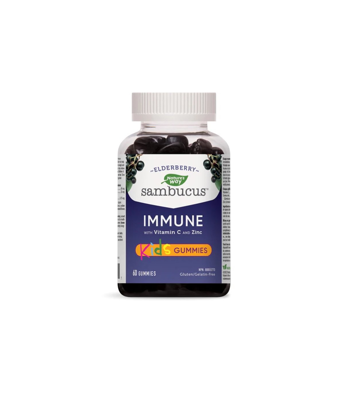 Nature's Way 네이처스 웨이 삼부커스 엘더베리 키즈 구미 60개 | 매일 업데이트되는 특가 상품 | VITASHOP