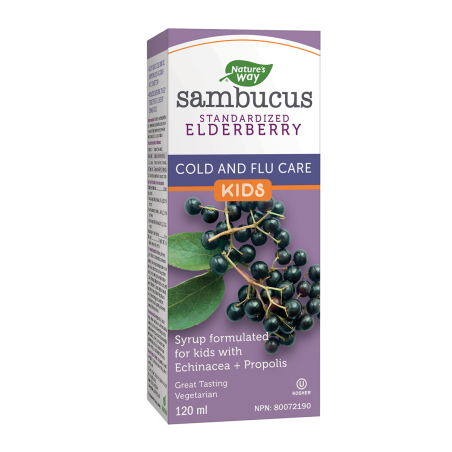 Nature's Way Sambucus Elderberry Kids 120 ml | Unbeatable Prices, Daily Deals | VITASHOP