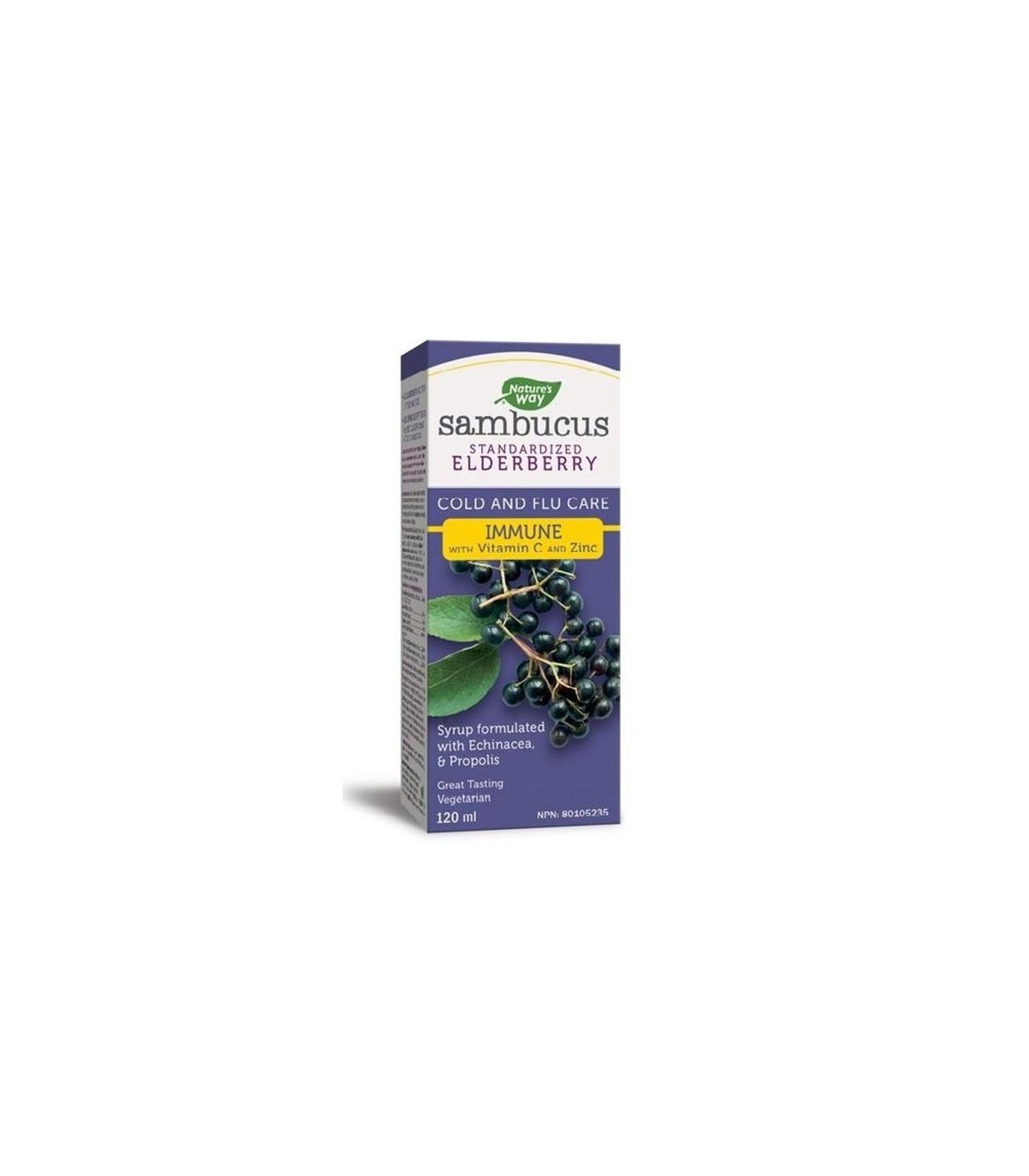Nature's Way 네이처스 웨이 Sambucus 면역 엘더베리 시럽 120ml | 매일 업데이트되는 특가 상품 | VITASHOP