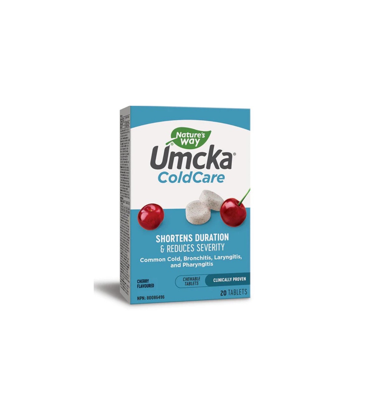 Nature's Way 네이처스 웨이 Umcka® Coldcare 체리 20 츄어블 정제 | 매일 업데이트되는 특가 상품 | VITASHOP