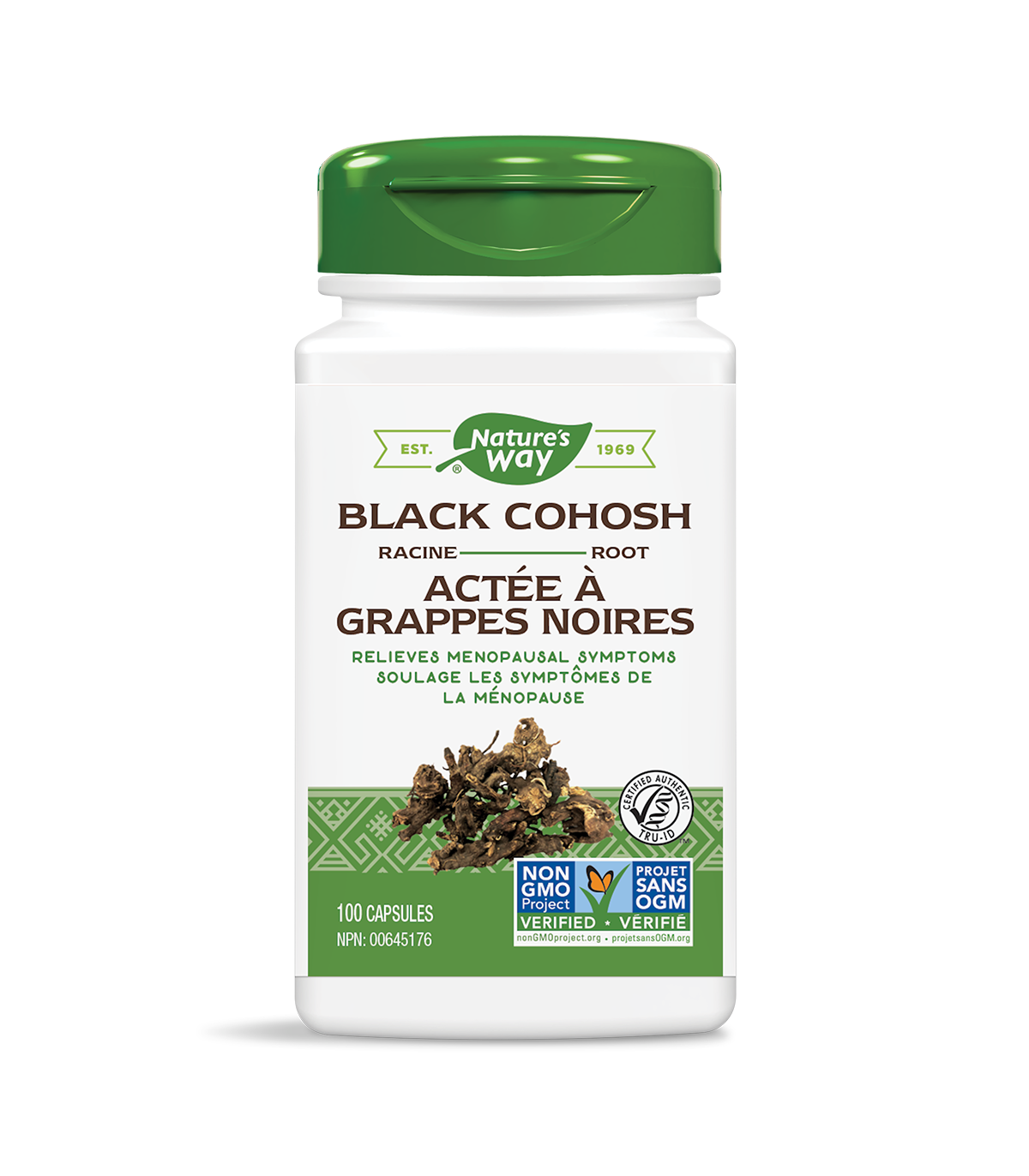 Black Cohosh Root 100 Vegi Capsules | Safest & Easiest Shopping Vitamins Online | VITASHOP