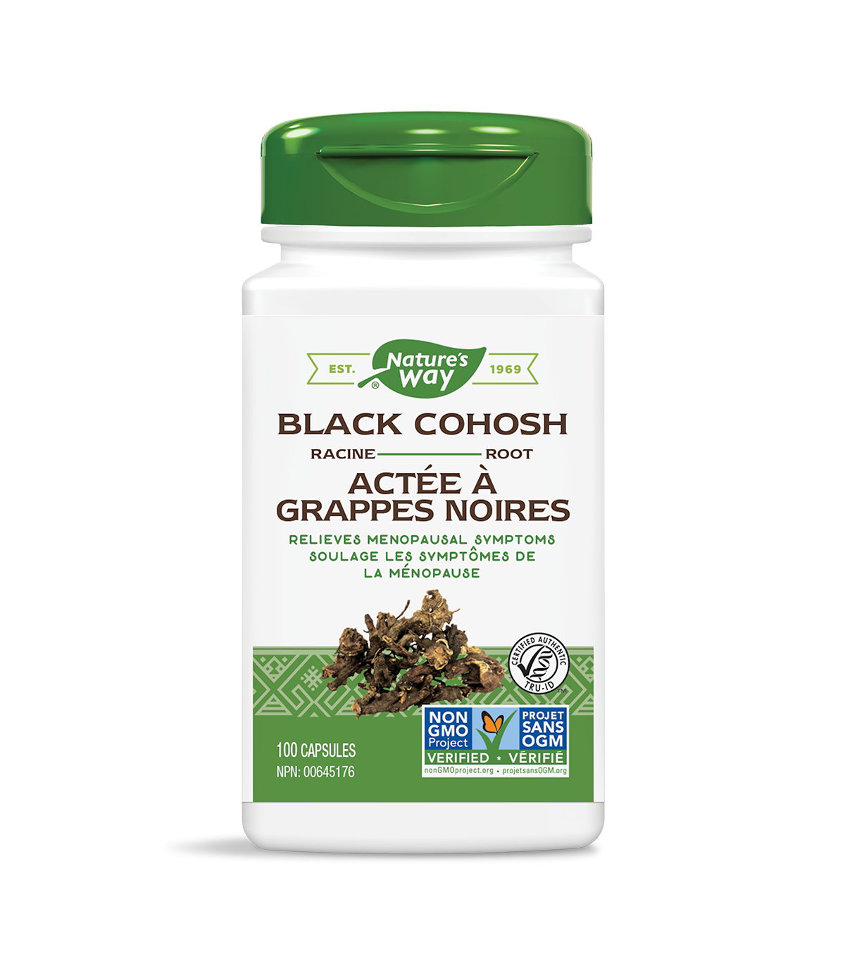 Black Cohosh Root 100 Vegi Capsules | Safest & Easiest Shopping Vitamins Online | VITASHOP