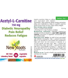 New Roots Acetyl-L-Carnitine 750 mg 90 Capsules | 每天不同折扣, 全网最低价格 | 种类齐全的保健品店铺 VITASHOP, 只有你想不到, 没有你买不到 !