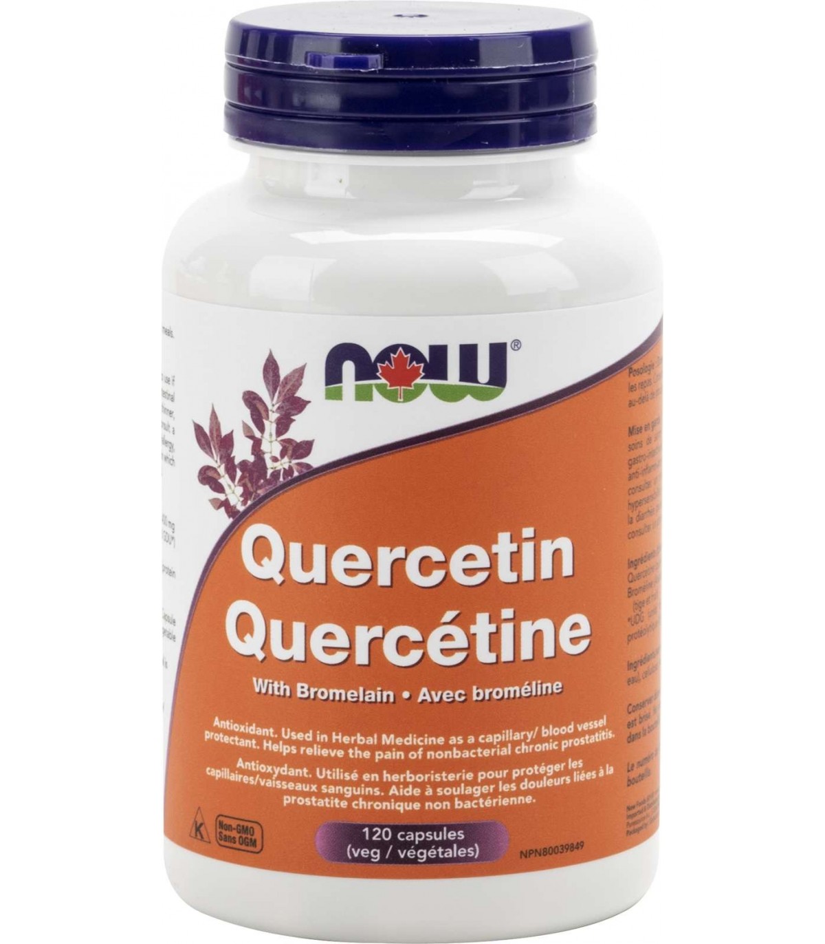 NOW Foods Quercetin with Bromelain, 120 Capsules | Unbeatable Prices, Daily Deals | VITASHOP