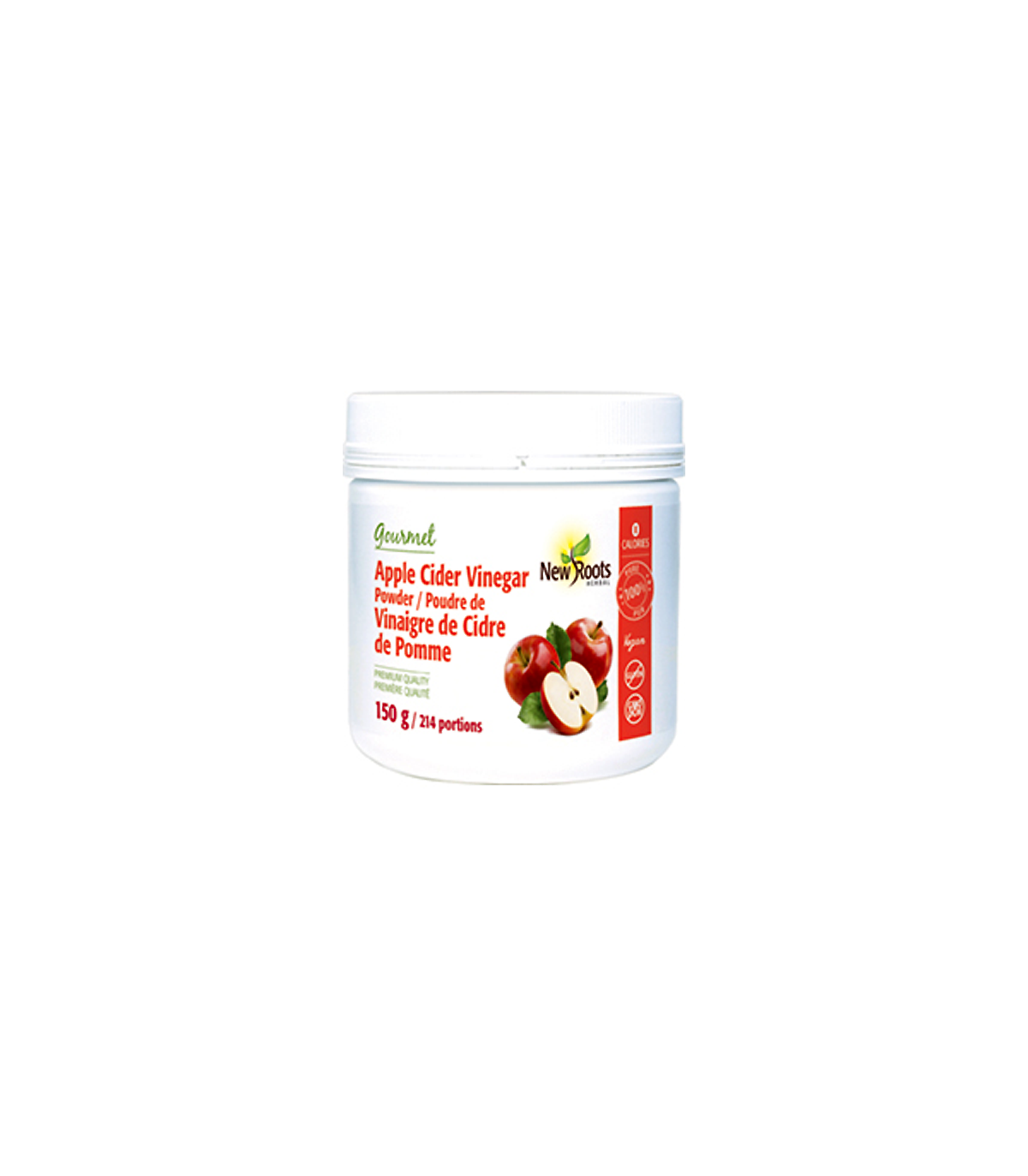 New Roots Apple Cider Vinegar Powder 150 g | 每天不同折扣, 全网最低价格 | 种类齐全的保健品店铺 VITASHOP, 只有你想不到, 没有你买不到 !
