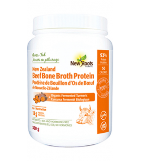 New Roots Beef Bone Broth Protein + Organic Fermented Turmeric 300 g | 每天不同折扣, 全网最低价格 | 种类齐全的保健品店铺 VITASHOP, 只有你想不到, 没有你买不到 !