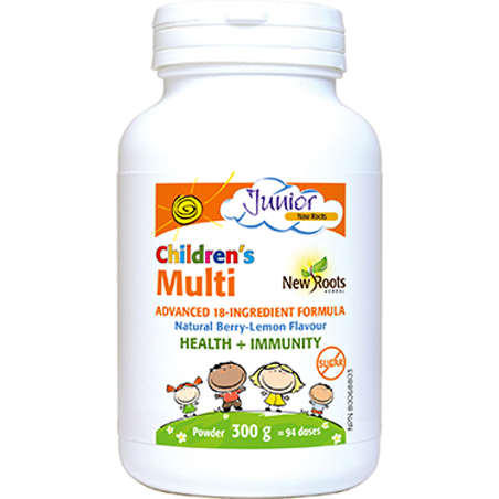New Roots Children’s Multi Berry-Lemon Flavour 300 g | Unbeatable Prices, Daily Deals | VITASHOP