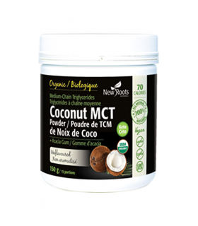 New Roots Coconut MCT Powder + Acacia Gum 150 g | 每天不同折扣, 全网最低价格 | 种类齐全的保健品店铺 VITASHOP, 只有你想不到, 没有你买不到 !