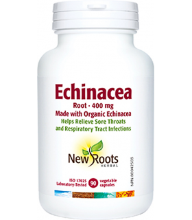 New Roots Echinacea Root 400 mg 90 Capsules | 每天不同折扣, 全网最低价格 | 种类齐全的保健品店铺 VITASHOP, 只有你想不到, 没有你买不到 !