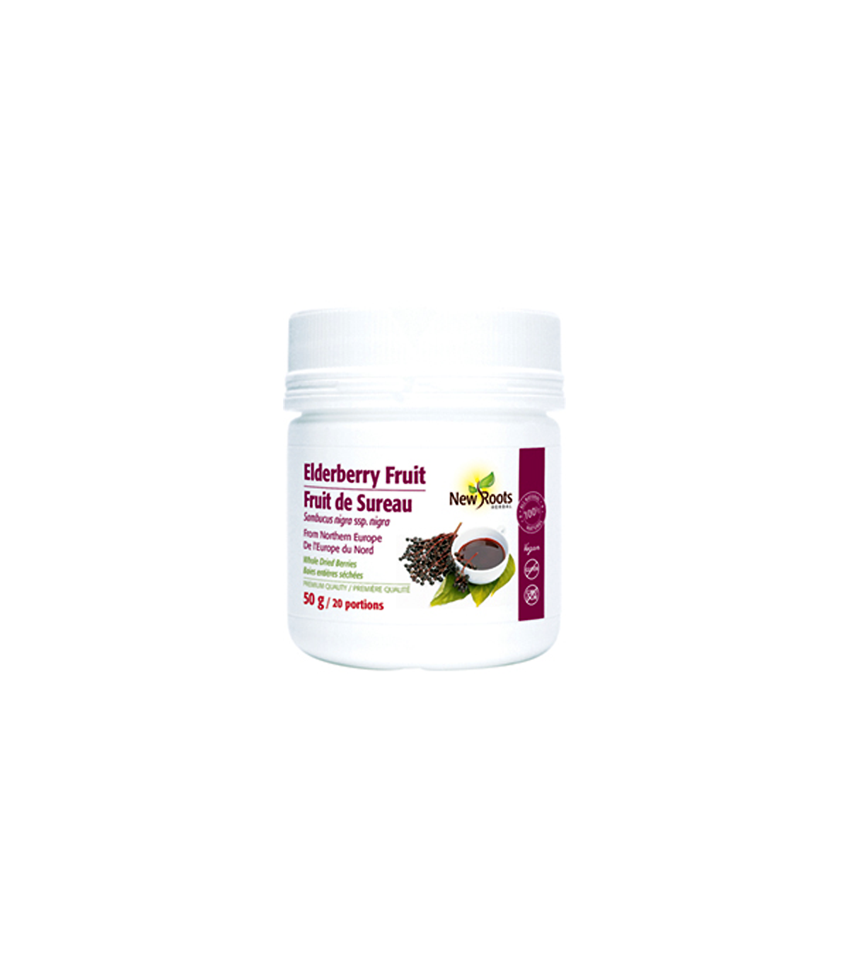New Roots Elderberry Fruit 50 g | Unbeatable Prices, Daily Deals | VITASHOP