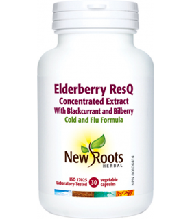 New Roots Elderberry ResQ 30 Capsules | Unbeatable Prices, Daily Deals | VITASHOP