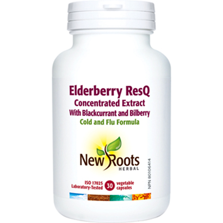 New Roots Elderberry ResQ 30 Capsules | Unbeatable Prices, Daily Deals | VITASHOP