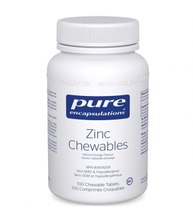 Pure Encapsulations Zinc Chewables 100 Tablets | Unbeatable Prices, Daily Deals | VITASHOP