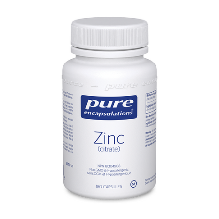 Zinc (citrate) 180 Capsules | Safest & Easiest Shopping Vitamins Online | VITASHOP