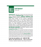 Bell Lifestyle Cell Restore 60 Capsules | Unbeatable Prices, Daily Deals | VITASHOP