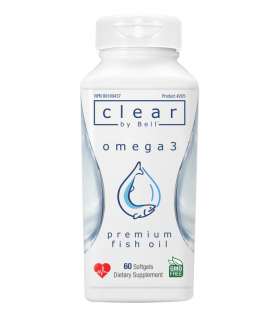 Bell Lifestyle Clear by Bell Omega 3 60 Softgels | Unbeatable Prices, Daily Deals | VITASHOP