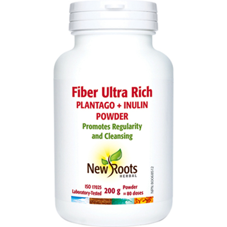 New Roots Fiber Ultra Rich Plantago + Inulin 200 g | Unbeatable Prices, Daily Deals | VITASHOP