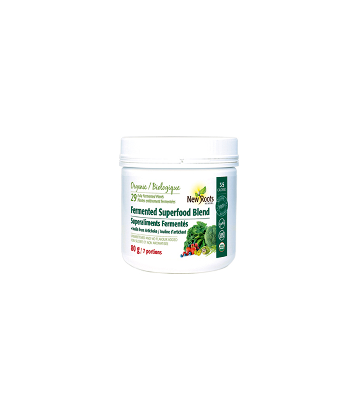 New Roots Fermented Superfood Blend + Inulin from Jerusalem Artichoke 80 g | 每天不同折扣, 全网最低价格 | 种类齐全的保健品店铺 VITASHOP, 只有你想不到, 没有你买不