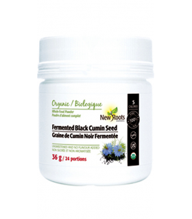 New Roots Fermented Black Cumin Seed Organic 36 g | 每天不同折扣, 全网最低价格 | 种类齐全的保健品店铺 VITASHOP, 只有你想不到, 没有你买不到 !