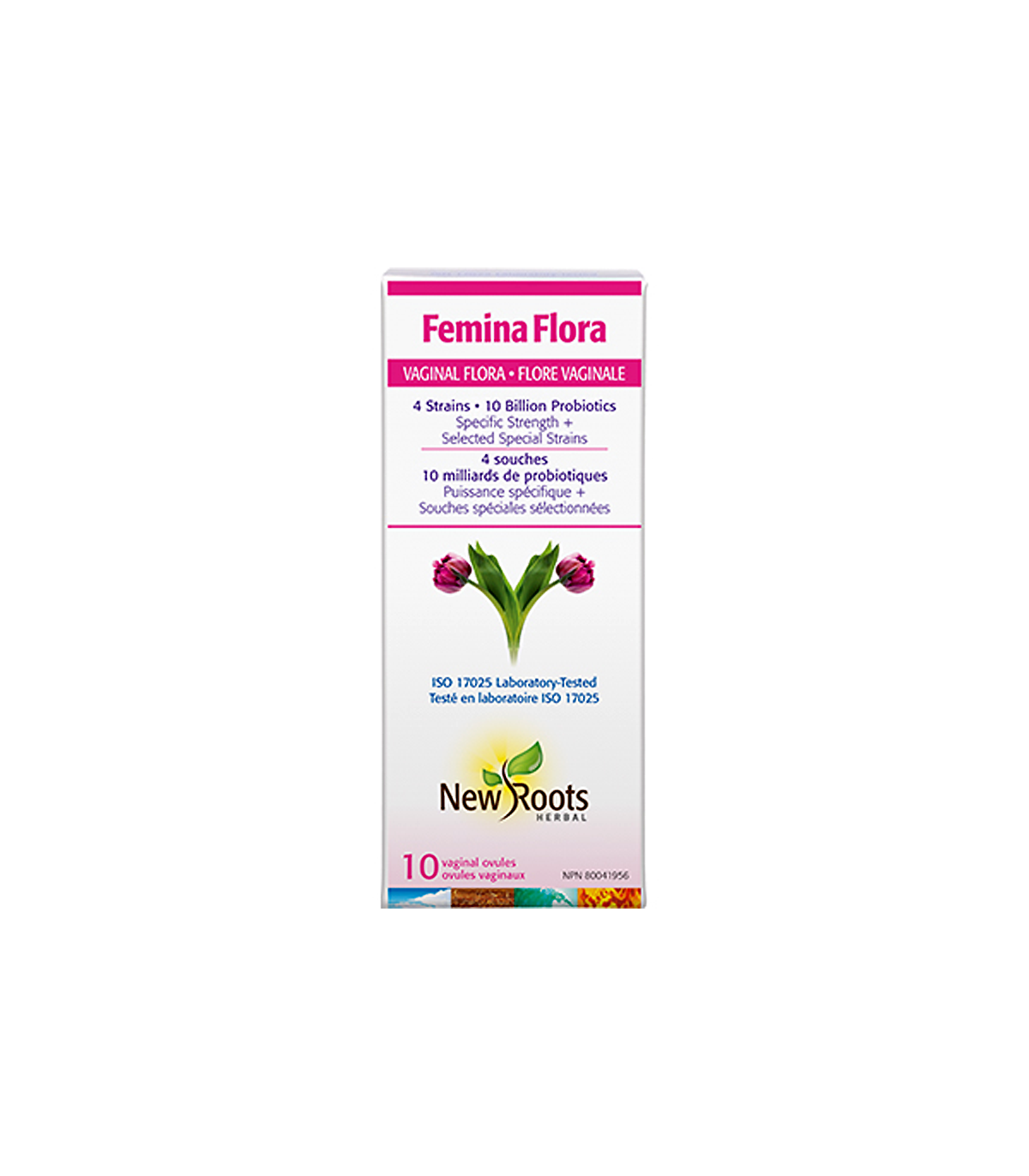 Femina Flora Vaginal Flora 4 strains 10 Billion Probiotics 10 vaginal ovules | Safest & Easiest Shopping Vitamins Online | VITAS